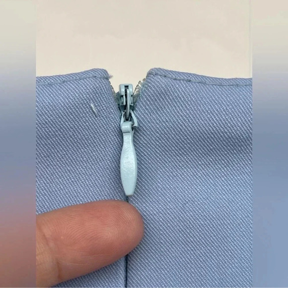 Lourdes Chávez light blue dress size 10 - Picture 5 of 12